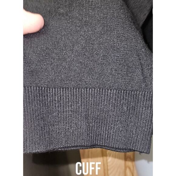 TORRID RETRO CHIC SKULLS/SUNGLASSES DESIGN COLLAR 3/4 Sleeve button- up Sweater - Picture 9 of 16